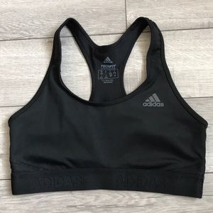 Woman Adidas compression running bra